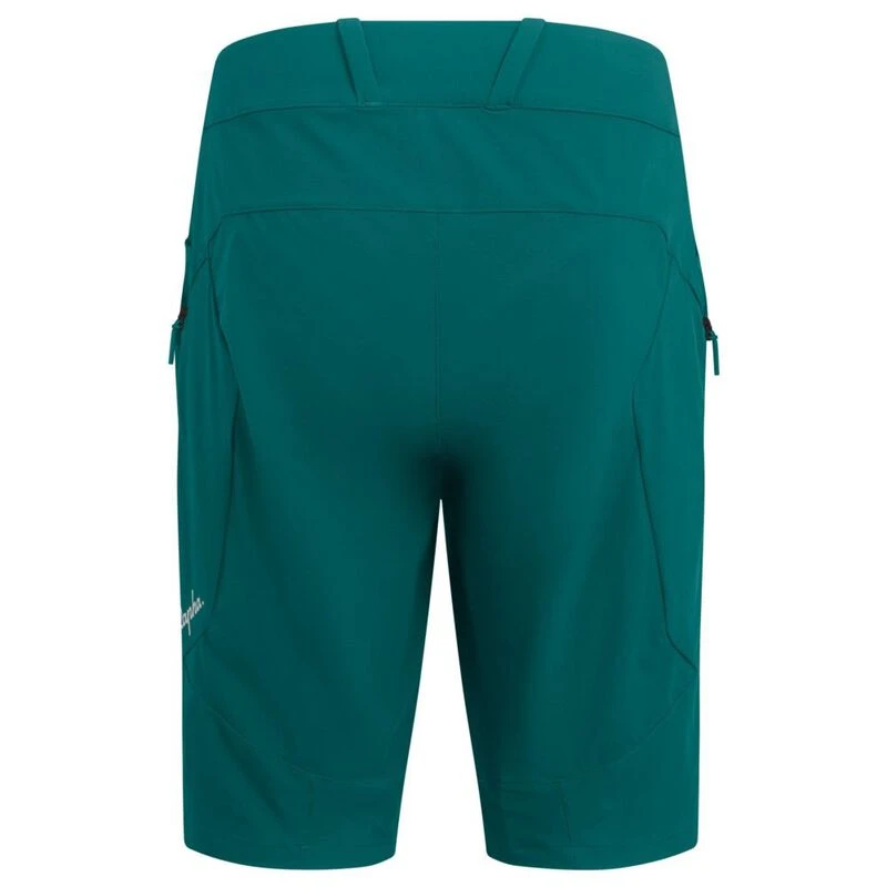 Rapha Mens Trail Shorts (Blue Green/Egg Shell) | Sportpursuit.com