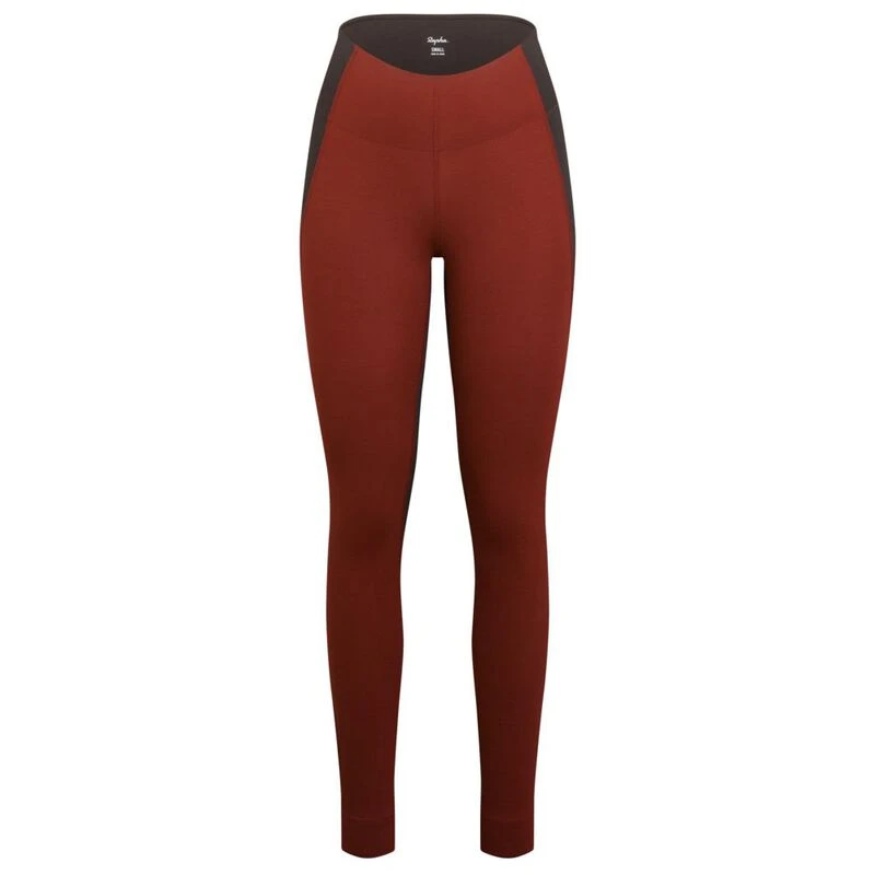 Rapha Womens Commuter Leggings (Brick/Black) | Sportpursuit.com