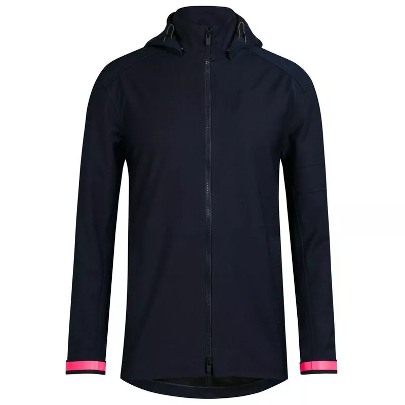 Rapha Mens Hooded Wool Jacket (Dark Navy) | Sportpursuit.com