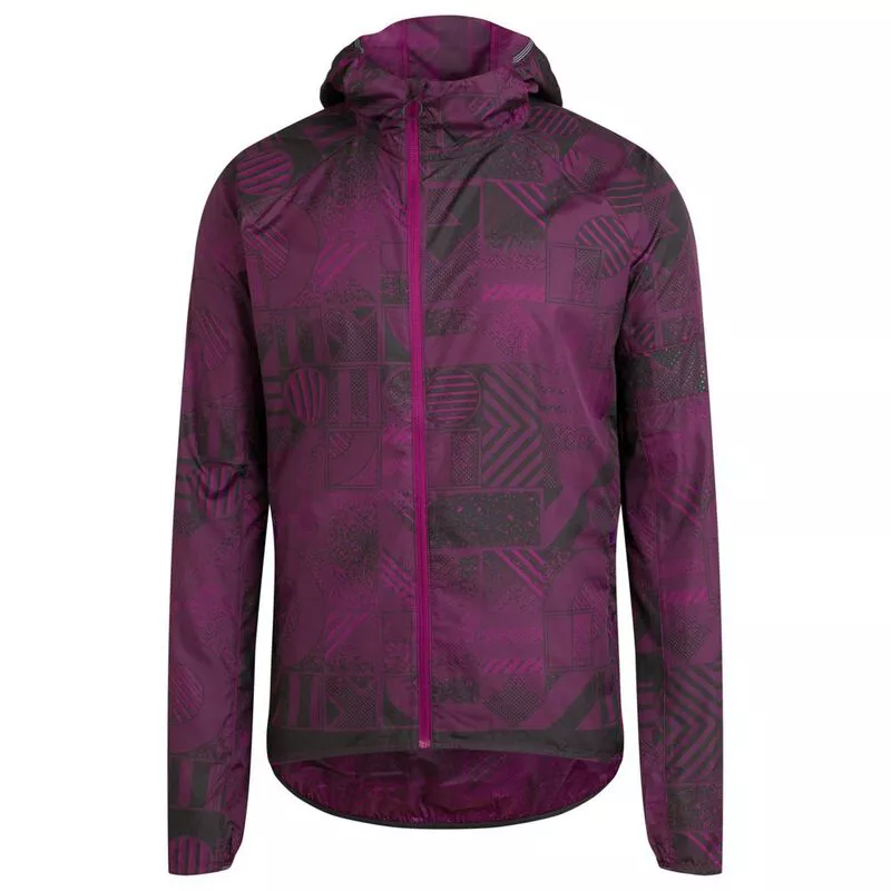 Rapha ラファ COMMUTER LIGHTWEIGHT JACKET 総柄 Rapha Mens Commuter Lightweight Jacket (Mauve) | Sportpursuit.com