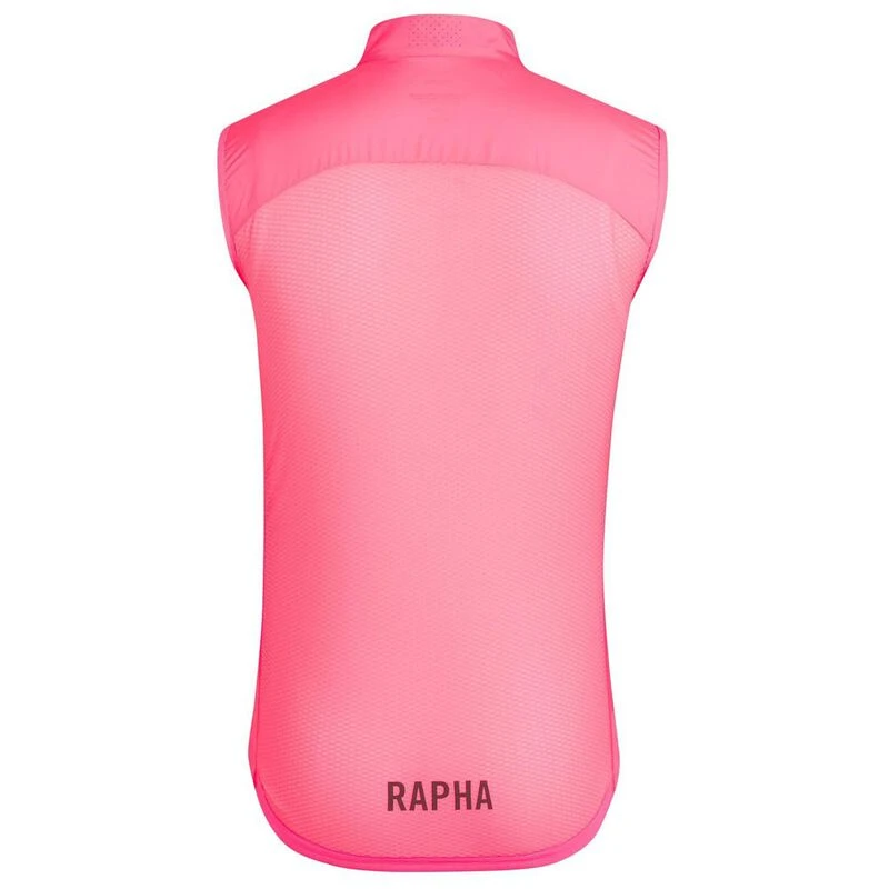 Rapha Mens Pro Team Lightweight Gilet (High-Vis Pink) | Sportpursuit.c Rapha Mens Pro Team Lightweight Gilet (High-Vis Pink) | Sportpursuit.c
