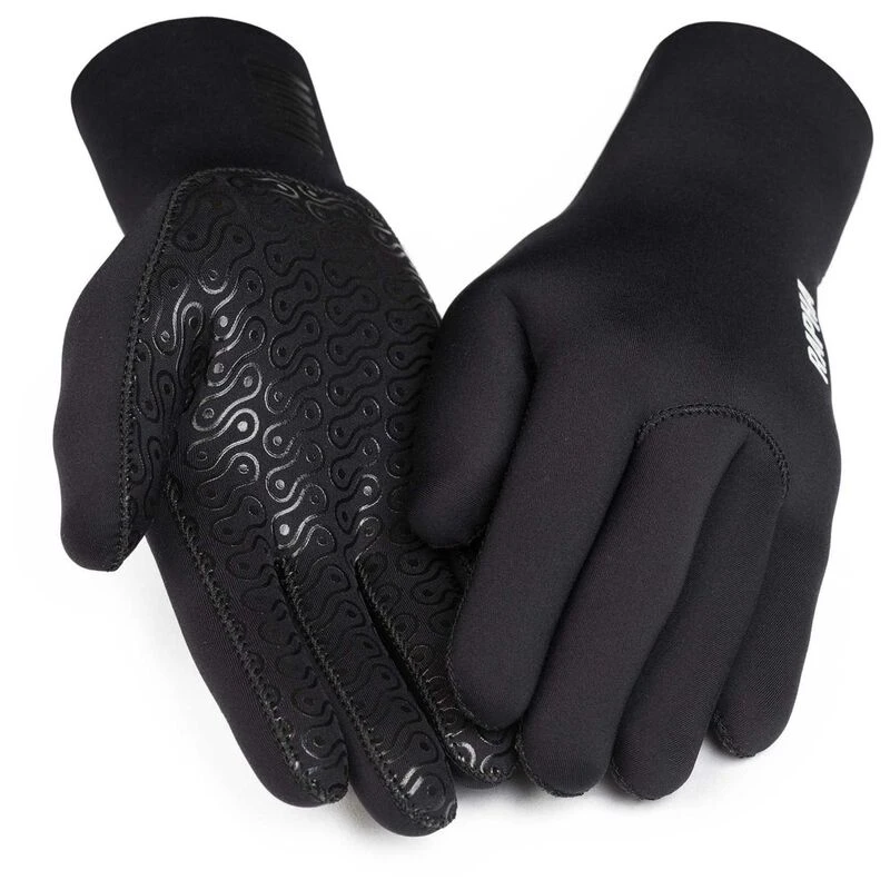 Rapha Mens Pro Team Neoprene Gloves (Black) | Sportpursuit.com