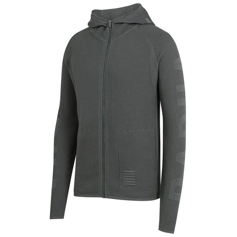 Rapha Mens Pro Team Transfer Hoody (Green Grey) | Sportpursuit.com