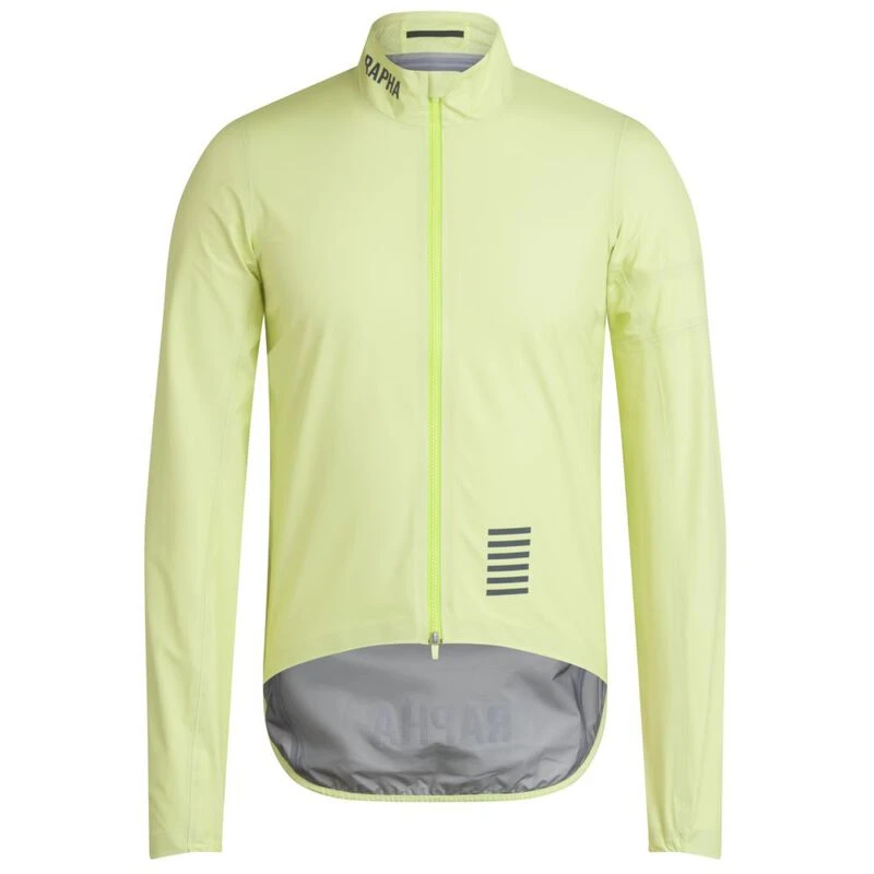 Rapha Mens Pro Team Gore-Tex Rain Jacket (Lime Green/Dark Navy) | Spor