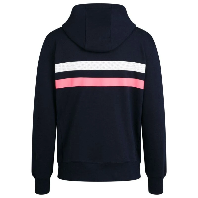 Rapha Mens Brevet Hoodie (Dark Navy/White/High-Viz Pink) | Sportpursui Rapha Mens Brevet Hoodie (Dark Navy/White/High-Viz Pink) | Sportpursui