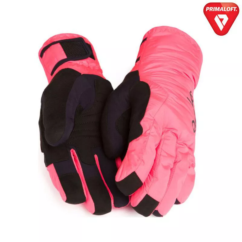 Rapha Deep Winter Gloves (Hi-Vis Pink) | Sportpursuit.com