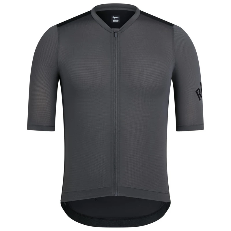 Rapha proサイクルジャージ Lサイズ ブラック/グレー Rapha Mens Pro Team Training Cycling Jersey (Grey/Black) | Sportpursui