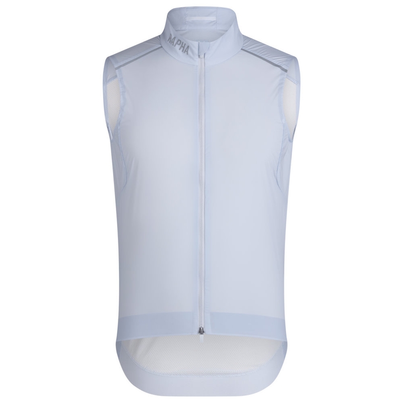 Rapha Mens Pro Team Gilet (Dusted Blue/White) | Sportpursuit.com