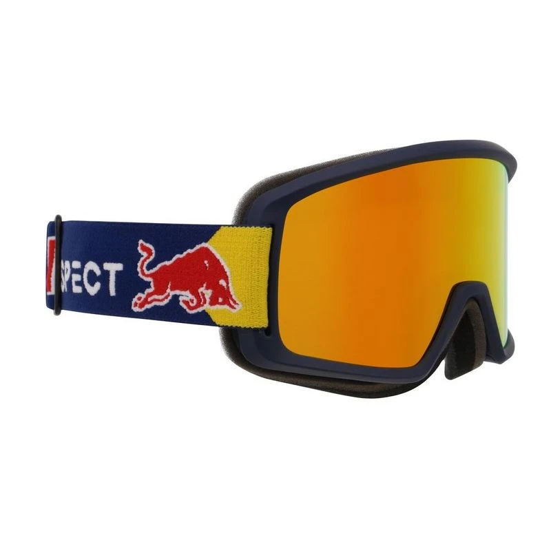 Red Bull SPECT Arius-08 Ski & Snowboarding Goggles (Orange/Red Mirror)