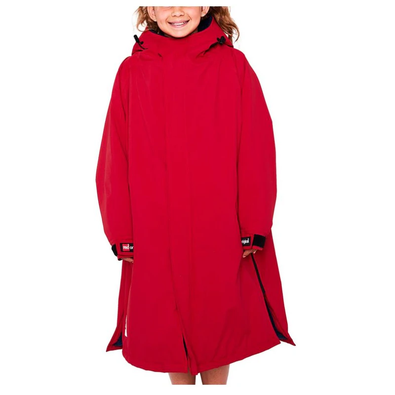 Red Equipment Kids Pro Dry Changing Robe (Red) | Sportpursuit.com