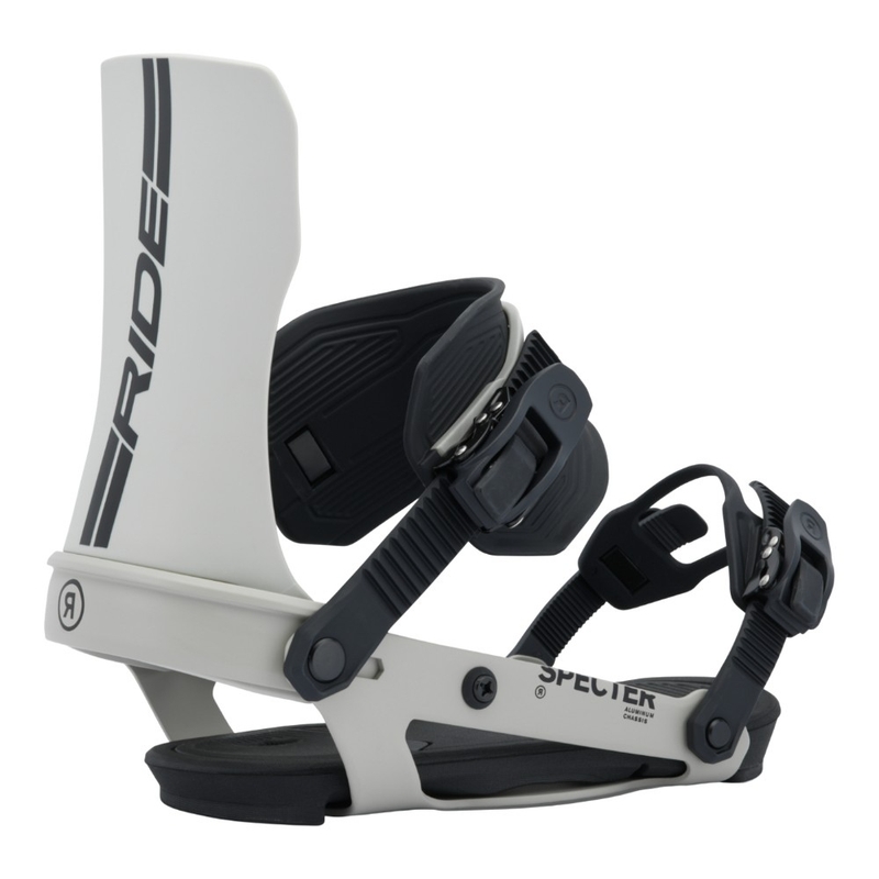 Nidecker Mens Supermatic Snowboard Bindings (White) | Sportpursuit.com