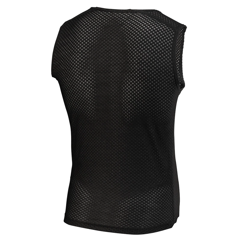 Rivelo Mens Angliru Merino Mesh Base Layer (Black) | Sportpursuit.com