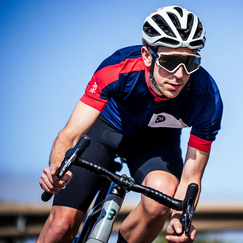 Bts Rivelo Rivelo Mens Hartside II Jersey (Navy/Red) | Sportpursuit.com
