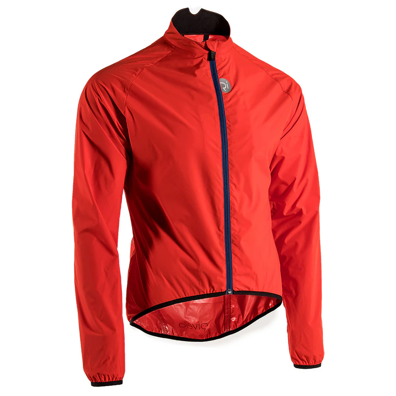Rivelo Mens Norwood Packable Jacket (Orange) | Sportpursuit.com