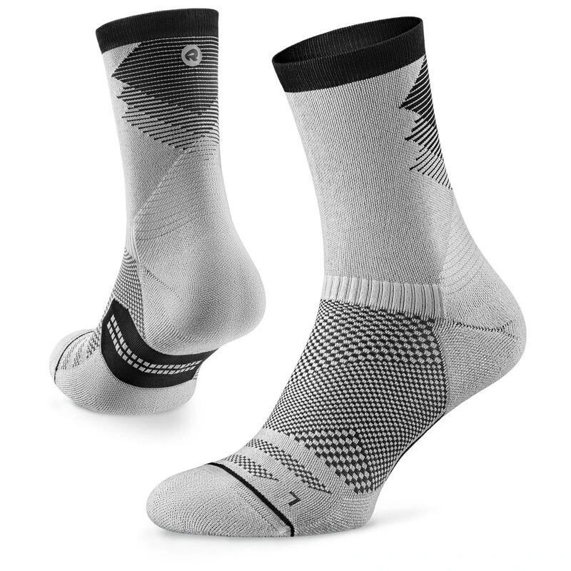 Rockay Razer Max Cushion Trail Socks (Grey/Black) | Sportpursuit.com