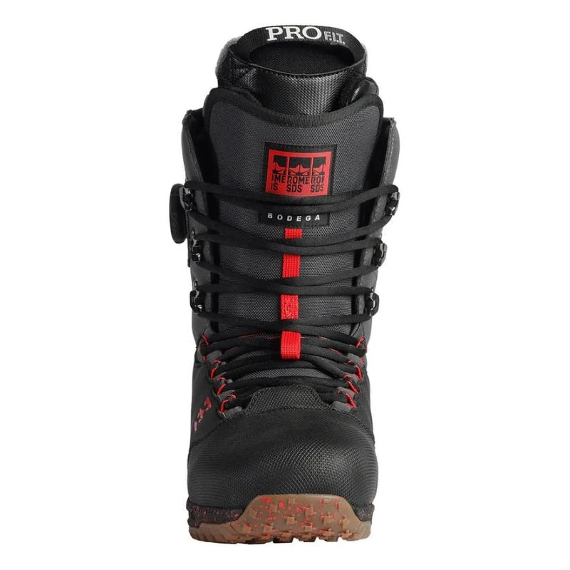 Rome Mens Bodega Hybrid Boa 2 Snowboard Boots (Black) | Sportpursuit.c