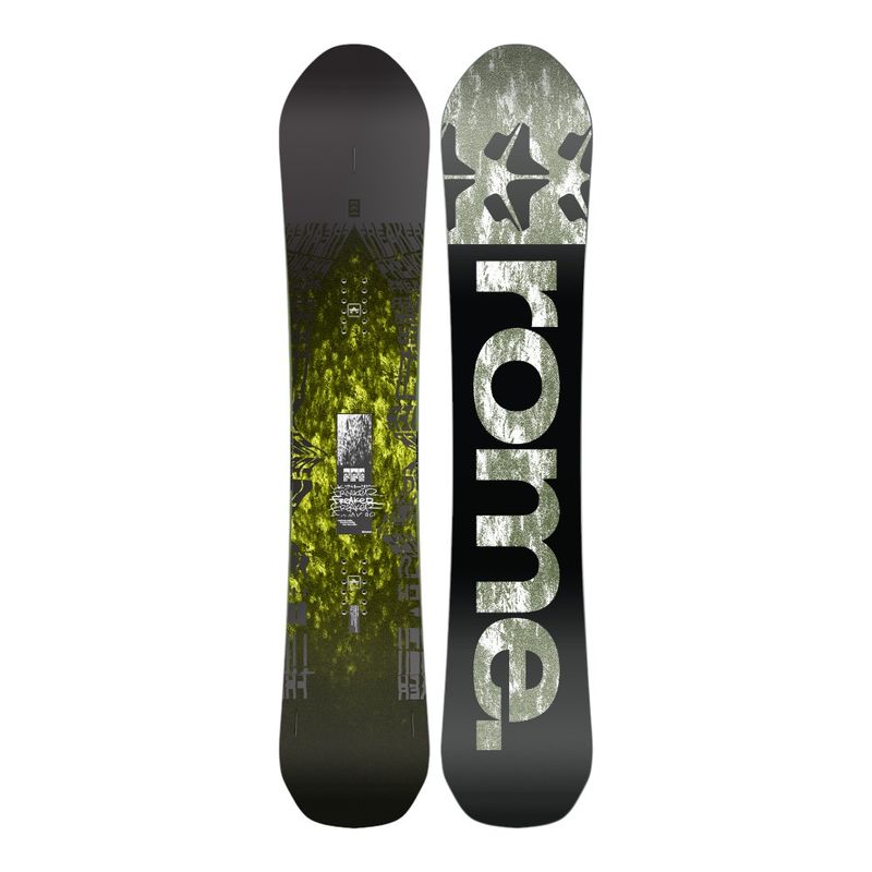 rome agenda snowboard Hype 2025 The WARDEN from Rome is a flexible Rome Agent Snowboard | All-Mountain