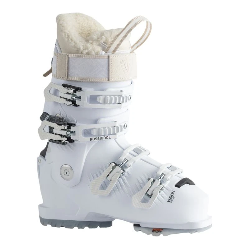 Rossignol Pure Pro 90 Chaussures de Ski Femme, Blanc Gris, 24 Rossignol Pure Pro 90 Chaussures de Ski Femme, Blanc Gris, 24