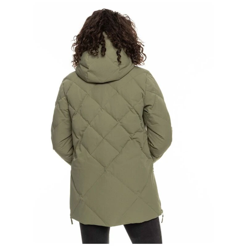 Green Roxy Jacket Roxy Womens Neeva Jacket (Deep Lichen Green) | Sportpursuit.com