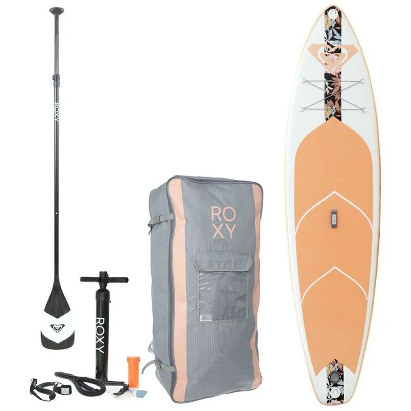 Roxy Kailua 10'6 Inflatable SUP Package (Orange) | Sportpursuit.com