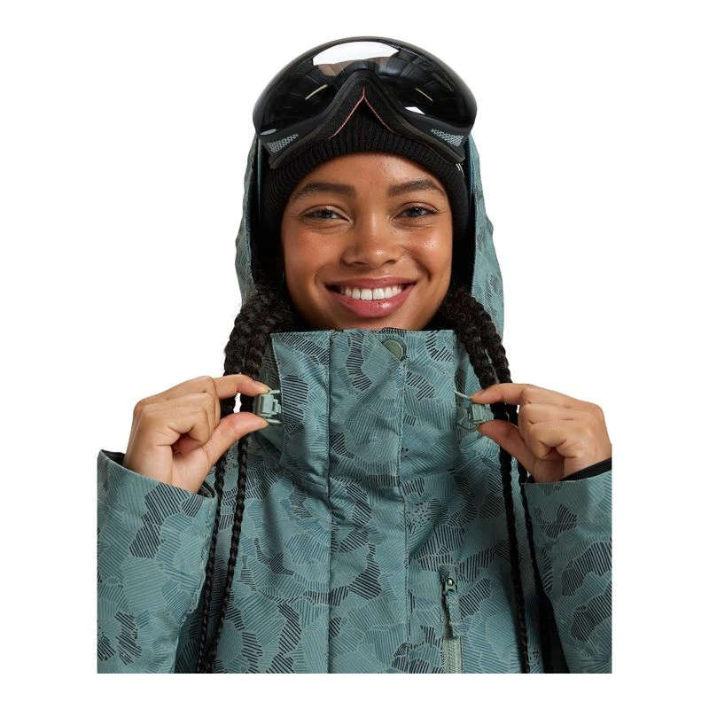 Green Roxy Jacket Roxy Womens Jetty Jacket (Green) | Sportpursuit.com