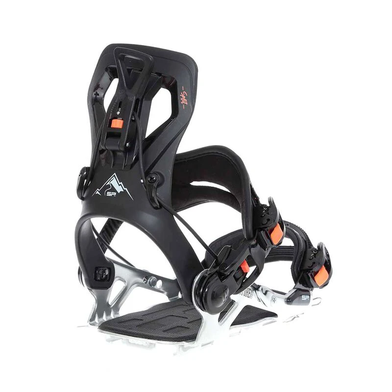 SP United Multientry Split Snowboard Bindings (Black) | Sportpursuit.c