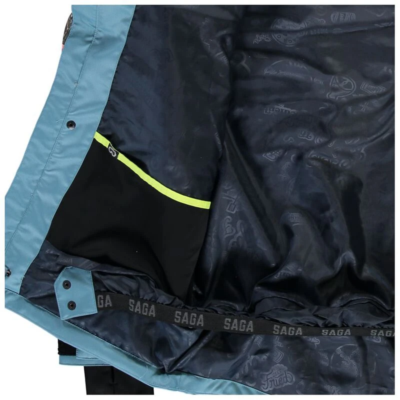 Saga Mens Anomie Ski Jacket (Flamingo) | Sportpursuit.com