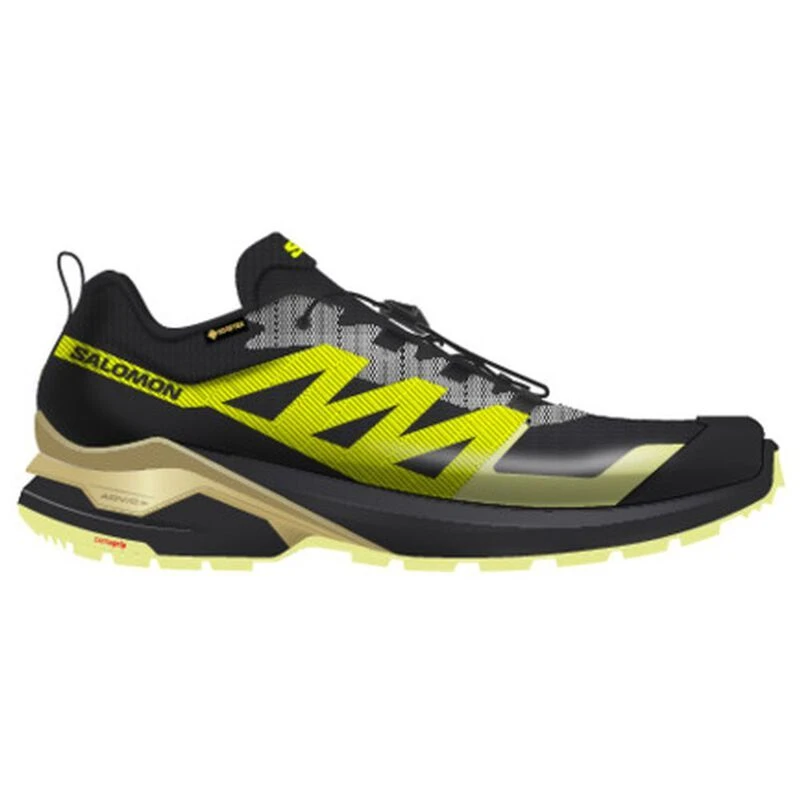 Salomon Mens X-Adventure GTX Trail Running Shoes (Pewter/Yellow/Southe