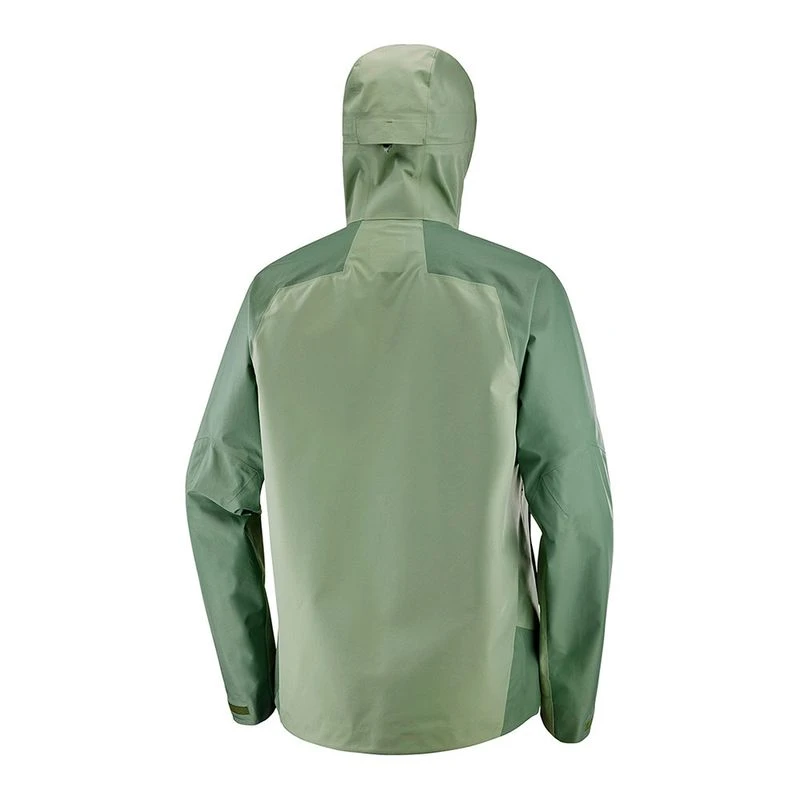 Salomon Mens Outline 3L Gore-Tex Jacket (Green) | Sportpursuit.com
