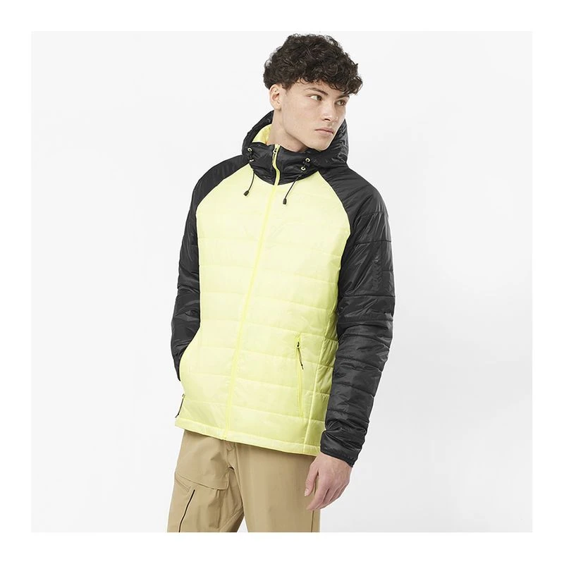 Salomon Mens Outline Jacket (Yellow) | Sportpursuit.com