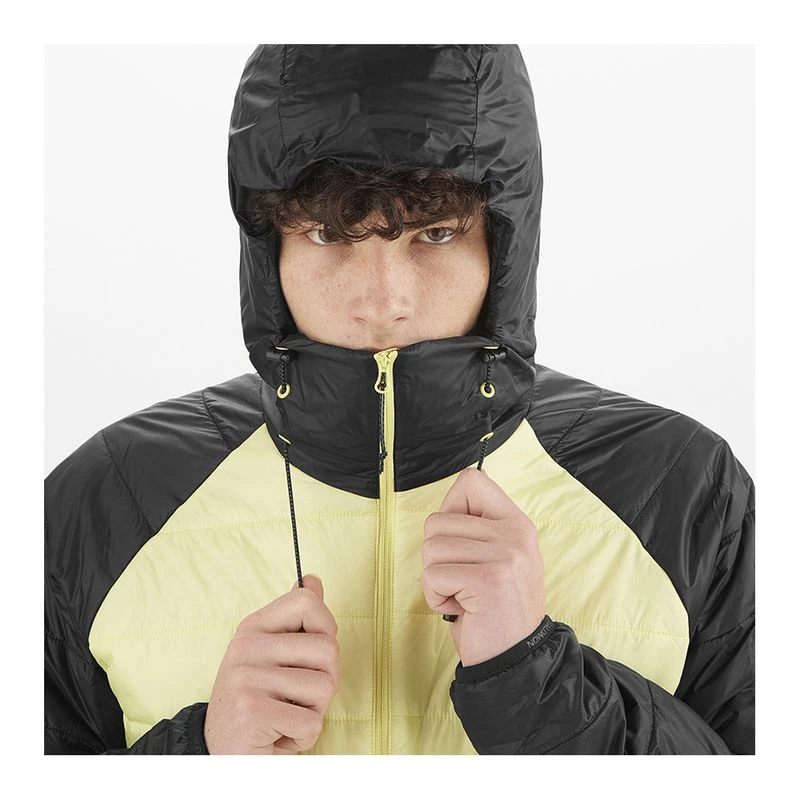 Salomon Mens Outline Jacket (Yellow) | Sportpursuit.com