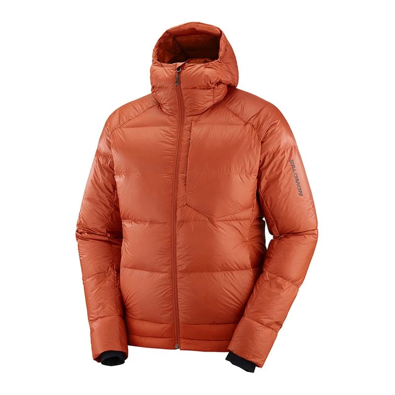 Salomon Mens Outline Down Jacket (Orange) | Sportpursuit.com