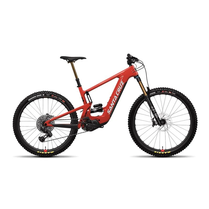 Santa Cruz Heckler 9 CC MX X01 Mountain E-Bike (Red) | Sportpursuit.co