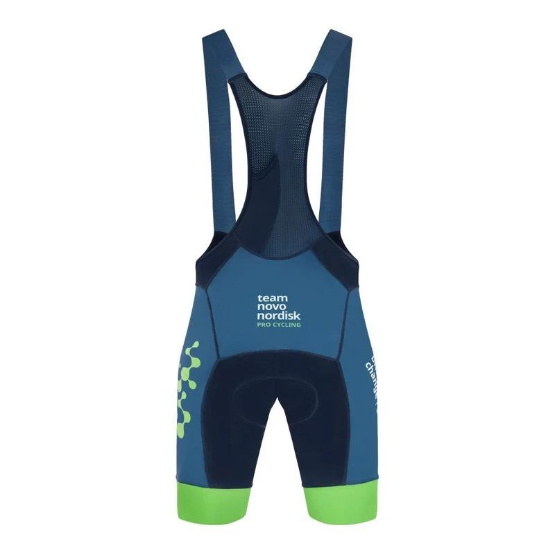 Santic Mens 2024 Novo Nordisk Pro Cycling Team Clothing Set (Blue/Gree