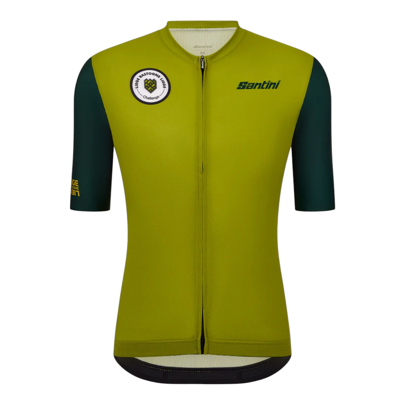Santini Mens Liege Bastogne Liege 2025 Short Sleeve Cycling Jersey (Pr