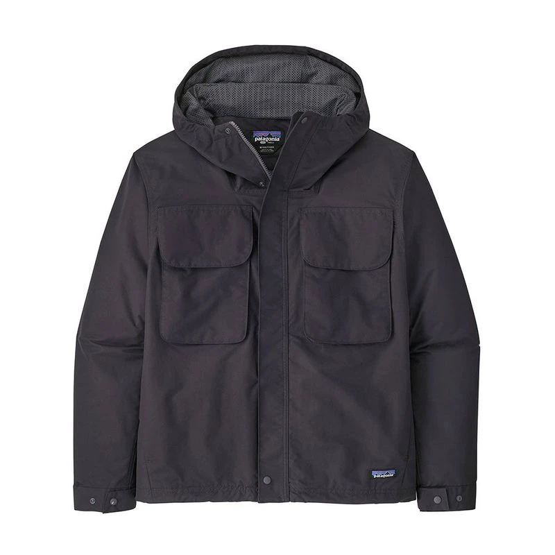 Patagonia Mens Isthmus Utility Jacket (Grey) | Sportpursuit.com
