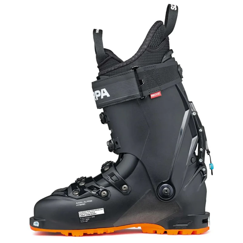 Scarpa Botas de esquí freetouring 4-Quattro SL Hombres (Negro/Naranja)