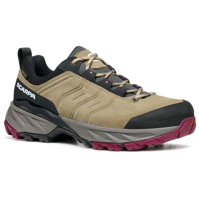 Scarpa Trail GTX TRK – Chaussures De Trail Running En Cuir, Semelle Plate, Largeur Moyenne, Lacets, Pour Mixte Adulte