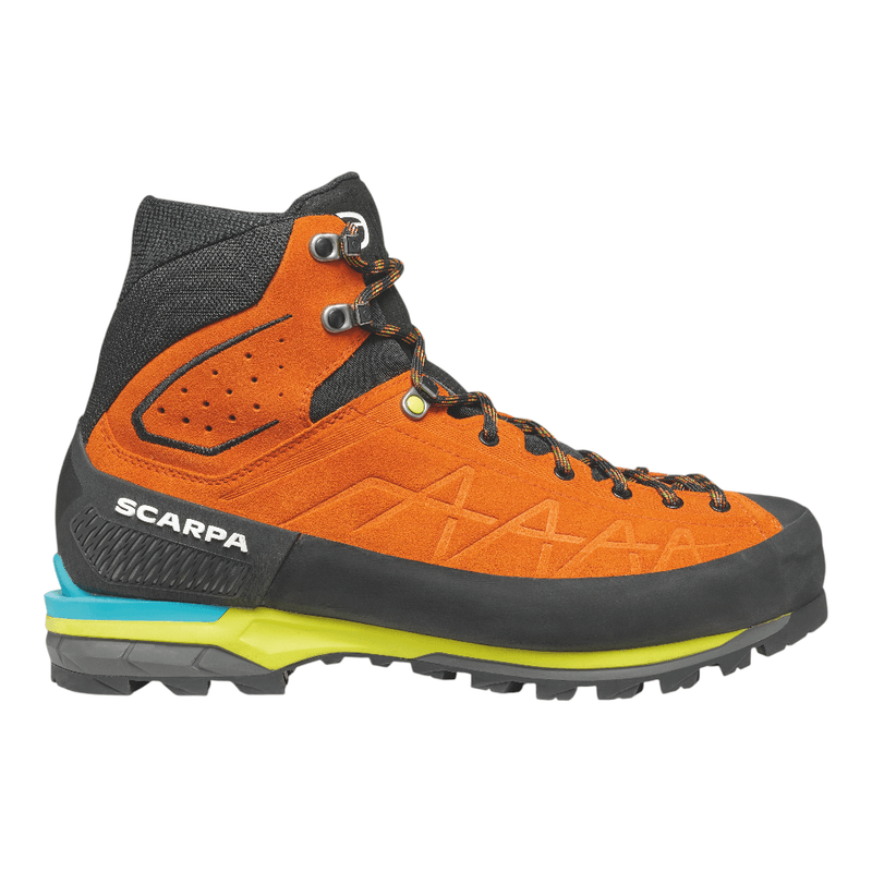 Scarpa - Mont Blanc Pro GTX - Chaussures de montagne taille 44, orange/gris pas cher