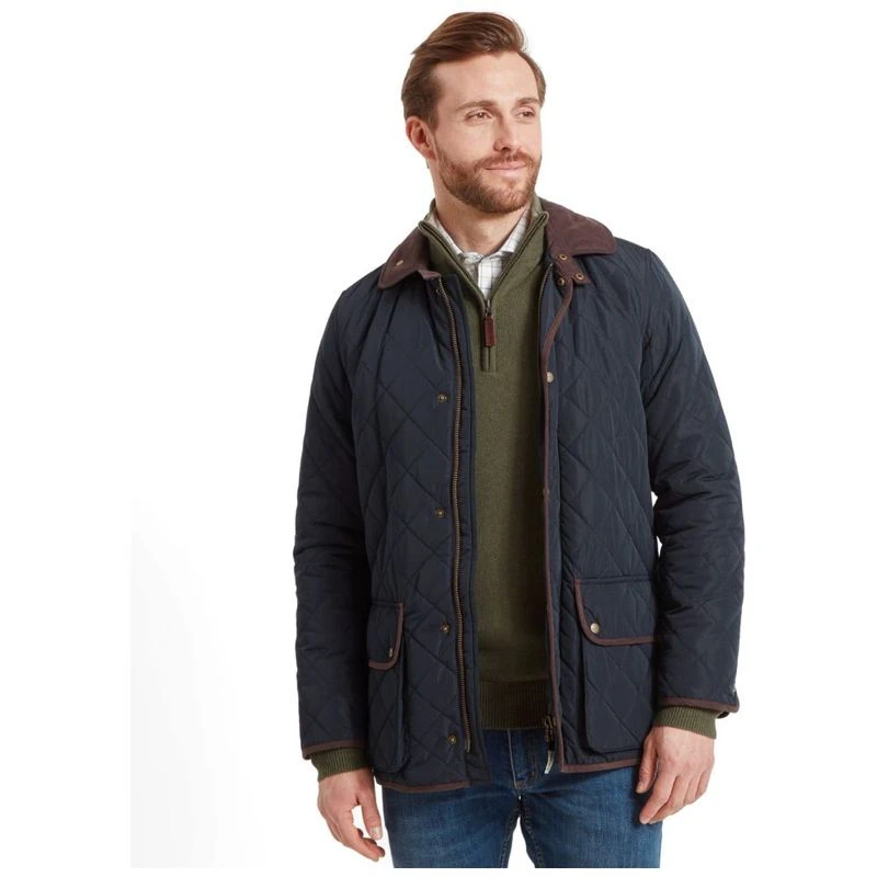 Schoffel Mens Barrowden Quilt Insulated Jacket (Midnight) | Sportpursu