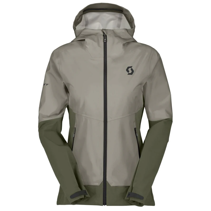 Scott Womens Explorair Softshell Jacket (Dust White/Douglas Green) | S