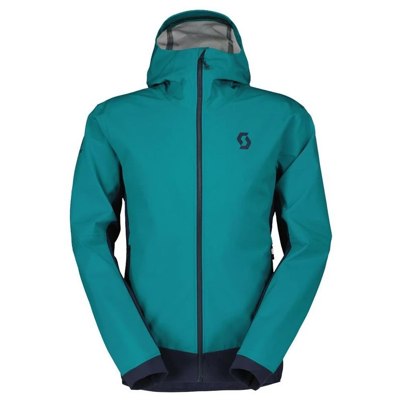 Scott Mens Explorair Hybrid LT Jacket (Winter Green/Dark Blue) | Sport