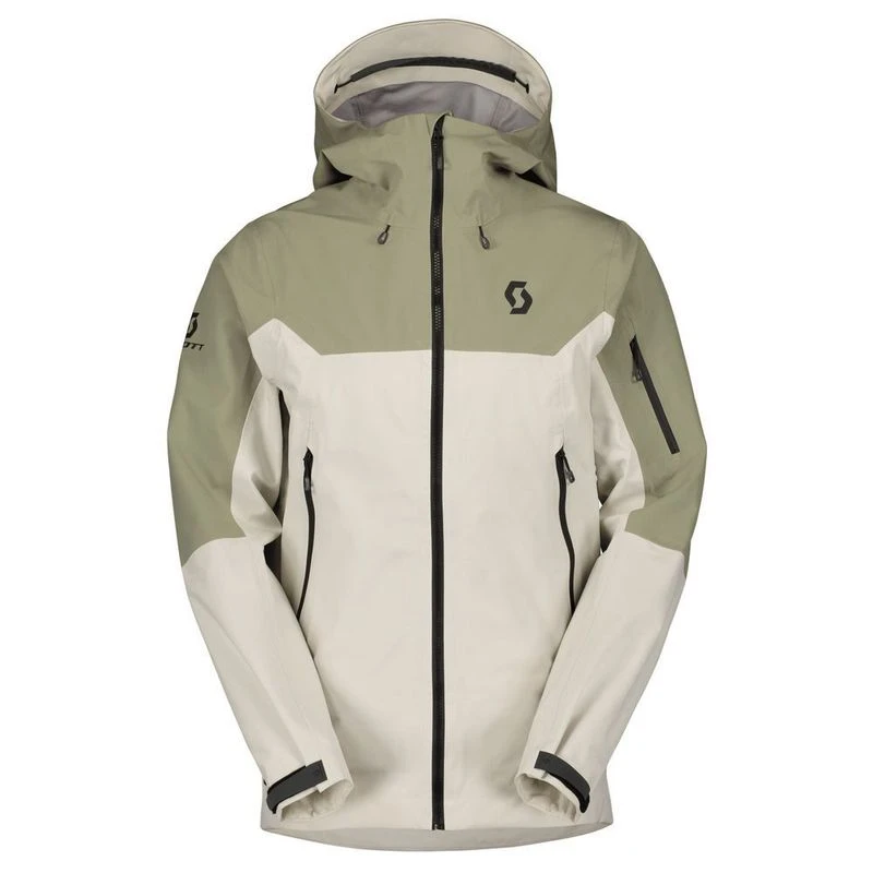 Scott Mens Explorair 3L Jacket (Dust Grey/Dust White) | Sportpursuit.c