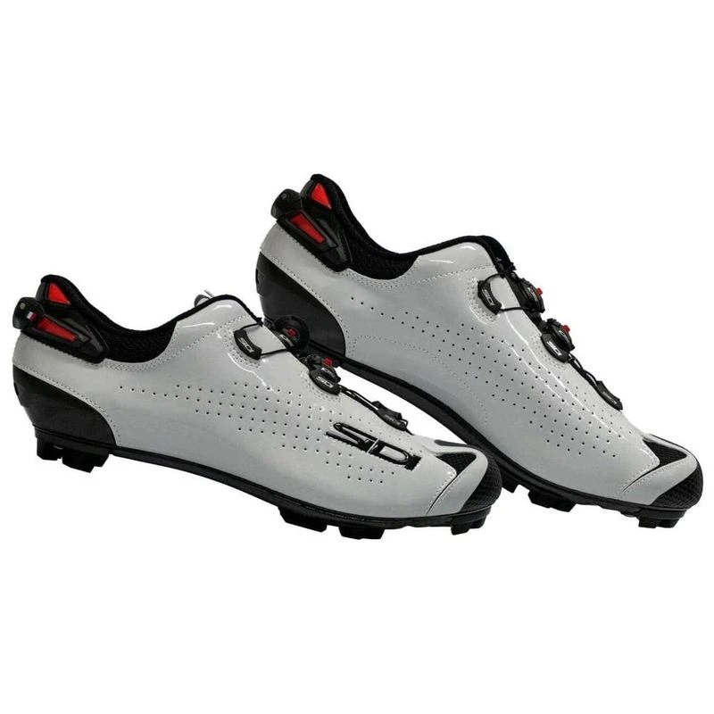SIDI MTB Tiger 2 SRS Carbon Cycling Shoes (Black/Grey Polished) | Spor