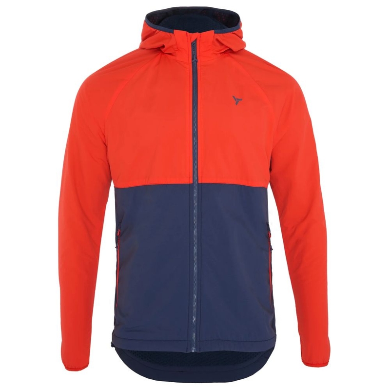 Rapha Mens Pro Team Insulated Jacket (Red/Dark Red) | Sportpursuit.com