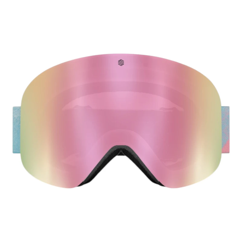 SIROKO Masques De Ski Et Snowboard – Écran Cylindrique Polycarbonate, UV400, Antibuée, Compatible OTG Et Casques