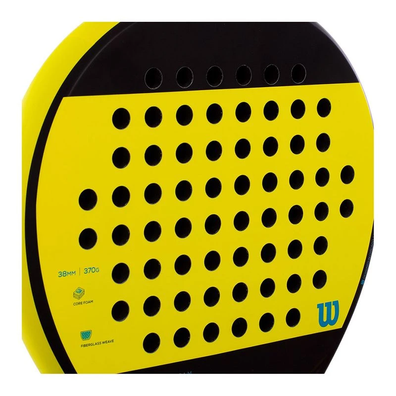 Wilson Juice Team 2 Padel Racquet (Yellow/Black) | Sportpursuit.com