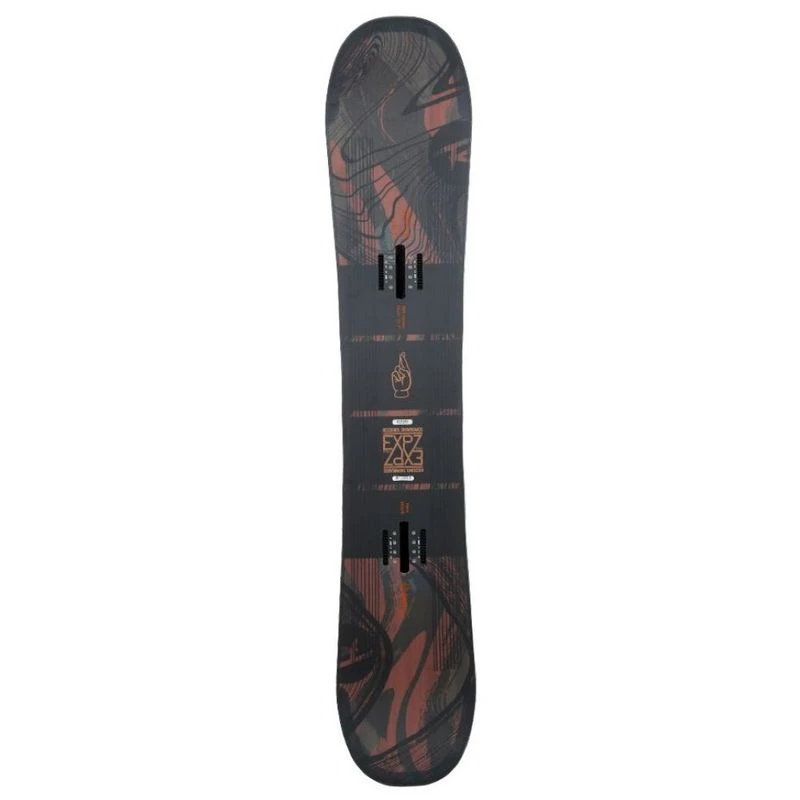 Rossignol Mens Exp7 Rail 20/21 All Mountain/Freestyle Snowboard (Black