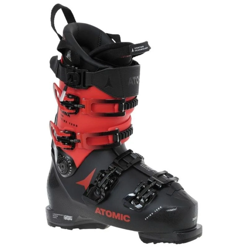 Atomic Mens Hawx Prime 130 S GW Ski Boots (Black/Red) | Sportpursuit.c