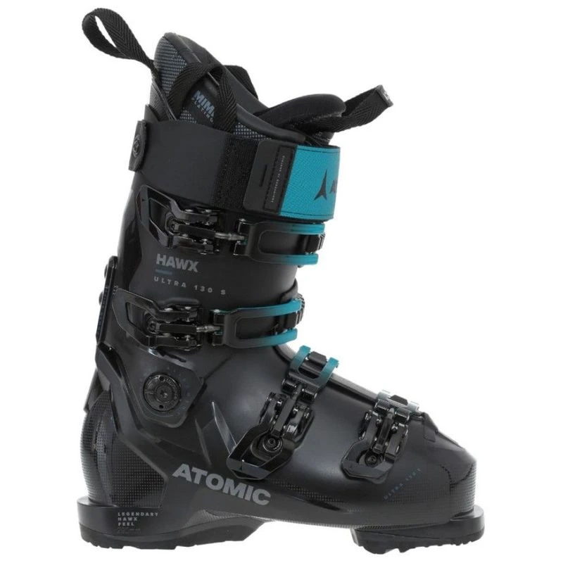 Atomic Mens Hawx Ultra 130 S GW Ski Boots (Black/Teal) | Sportpursuit.